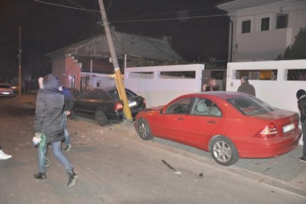 Accident rutier în lanţ: o persoană a fost rănită - iată cum s-a întâmplat